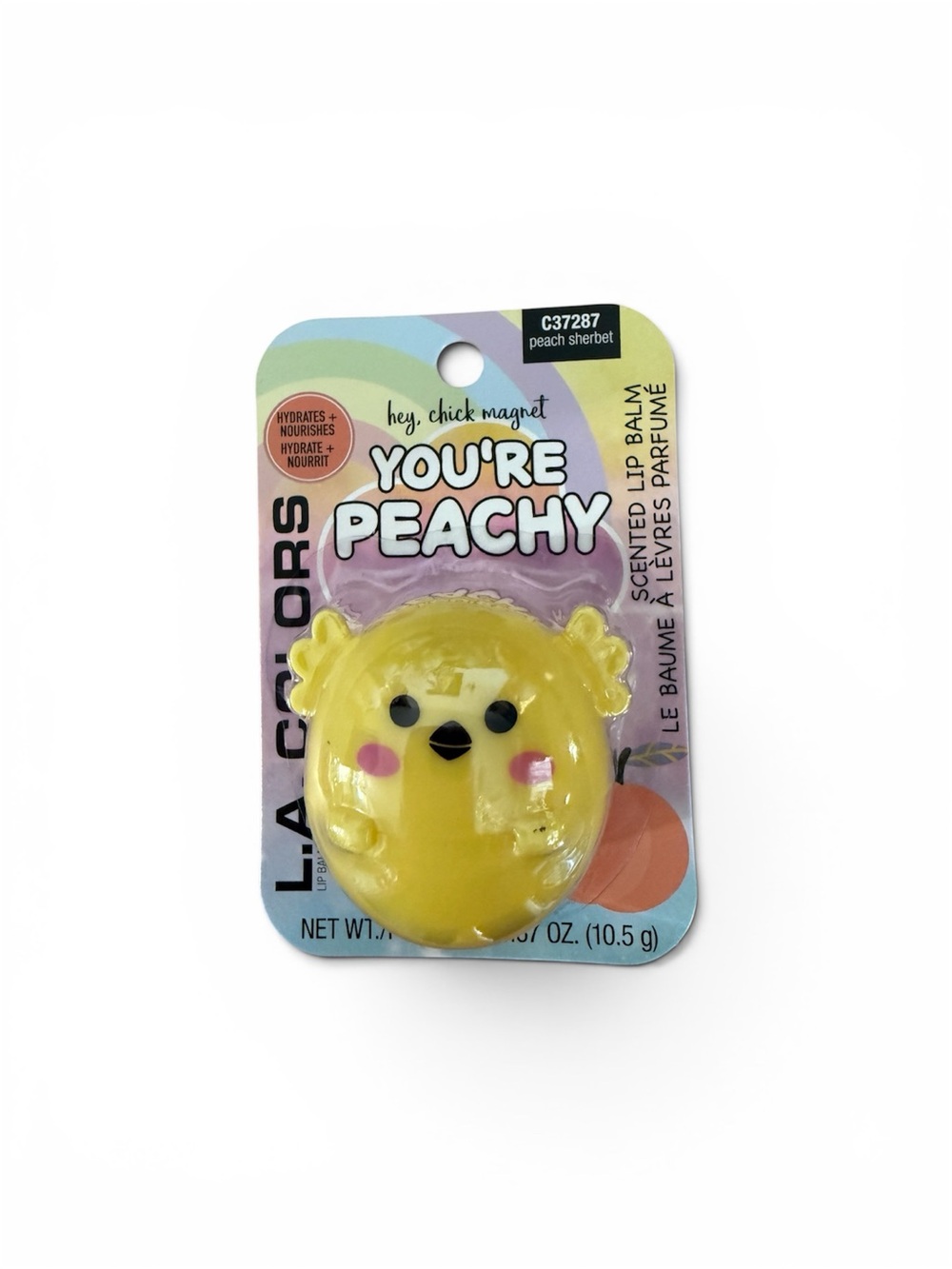 LA Colors You're Peachy Chick Scented Lip Balm -  Peach Sherbet